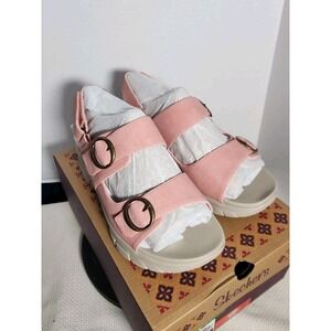 Skechers Easy Going Adjustable Certified Charm Vegan Relaxed  Sandals Sz 7W NEW